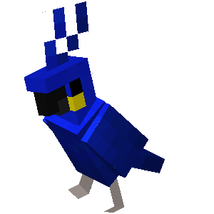Blue Parrot Dancing